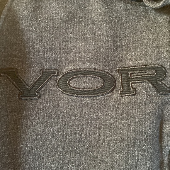 Vortex Men’s Gray Zip Hoodie - Picture 4 of 4